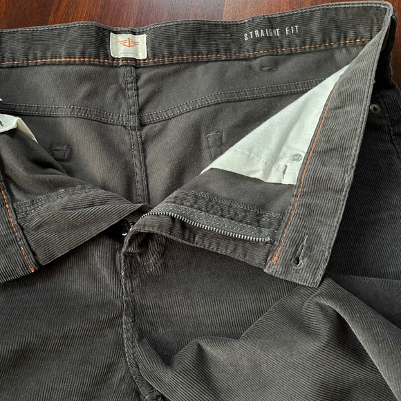 Dockers Men's Corduroy Plants Size 36x30 Dark Gray - Picture 8 of 9